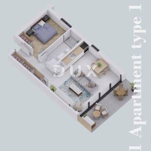 ISTRA, ROVINJ - Visoko kvalitetan stan u prizemlju s privatnim vrtom u novogradnji