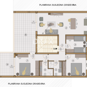 ISTRA, VALDEBEK – Penthouse u novogradnji