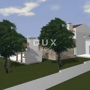 ISTRA, VIŠNJAN - Građevinsko zemljište s dozvolom te pogledom na more