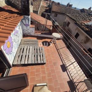 ISTRA,VODNJAN - Autentična kamena kuća s krovnom terasom u srcu Vodnjana, pogled na more