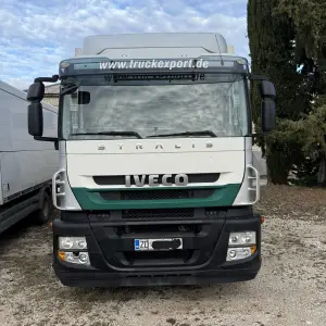 IVECO STRALIS AD190S31/P sokar,pivar sa utovarnom rampom, 2012 god.