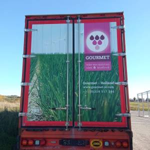 Jumbo poluprikolica, cerada