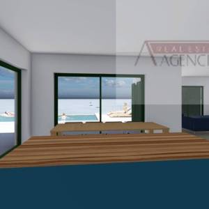 Korčula Žrnovo građevinsko zemljište 582 m2 + dozvola - 40m od mora!