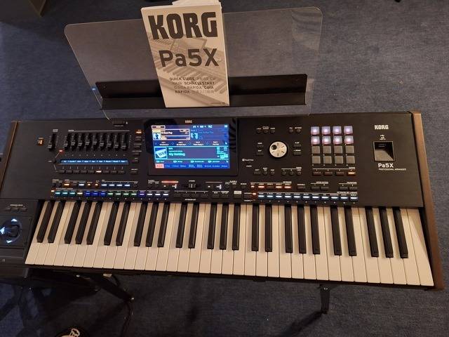 Korg Pa5X, Korg Pa4X, Korg Pa4X MG2 Edit , Korg NAUTILUS, Korg PA-1000