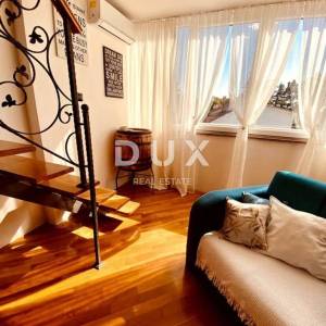 RIJEKA, KRALJEVICA – dvoetažan stan 56 m², uređen apartman!