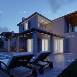 LIŽNJAN! PRODAJA KUĆA U IZGRADNJI S BAZENOM.