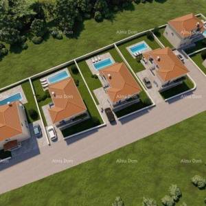 LIŽNJAN! PRODAJA KUĆA U IZGRADNJI S BAZENOM.