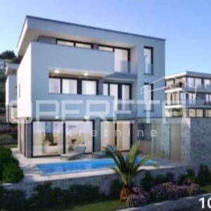 Luksuzna vila V8 s bazenom i pogledom na more – Čiovo, Okrug Gornji