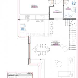 Malinska, kuća s bazenom na rubu građevinske zone!