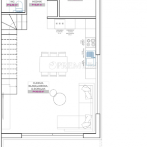 Malinska, nova dvojna kuća s bazenom!