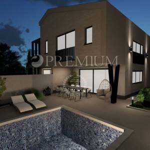 Malinska, nova dvojna kuća s bazenom!