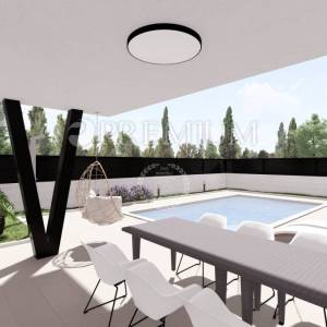 Malinska, nova dvojna kuća s bazenom!