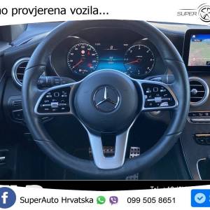 Mercedes GLC 400d 4M Aut. AMG 330 KS, ZRAČ+ACC+360°+GR SJED+KEY+VIRT+LANE