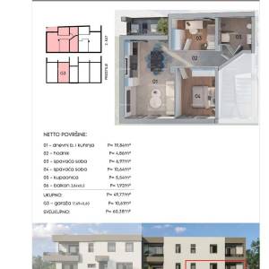 Moderna oaza u Puli, 600 m od centra i 1000 m od mora!B2