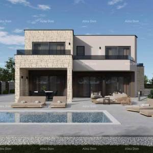 Moderna vila u izgradnji, Poreč