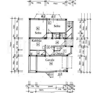 Najam,Lašćina samostojeća kuća, s deset soba,  površine  cca 400 m2