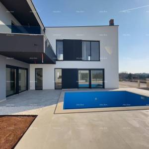 Odlična lokacija, 1 km do centra Medulina. Prodaje se nova kuća sa bazenom na odličnoj lokaciji, blizu mora!