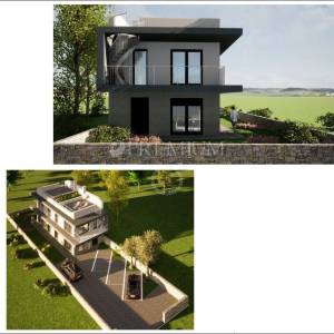 Okolica Krka – kuća s projektom rekonstrukcije i dozvolom!