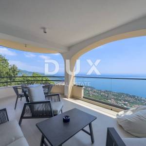 OPATIJA, LOVRAN - ekskluzivan stan s panoramskim pogledom i bazenom