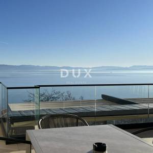 OPATIJA, LOVRAN - ekskluzivan stan s panoramskim pogledom i bazenom