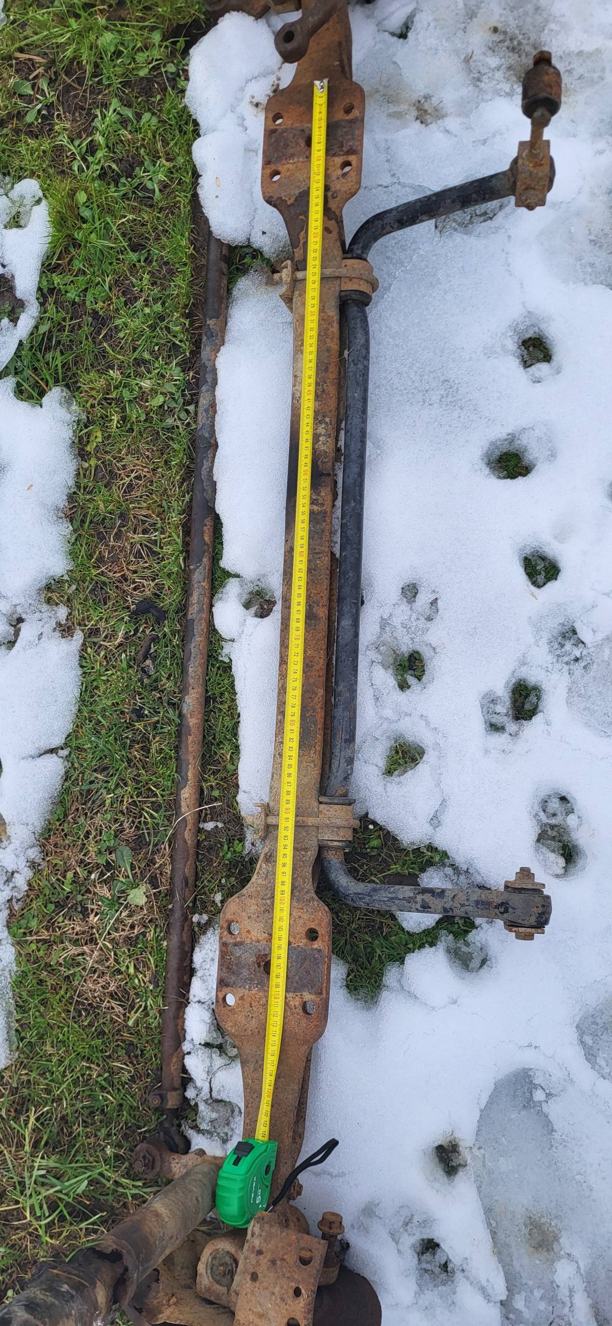 Osovina za prikolicu 2m