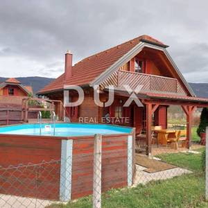 OTOČAC, LIČKO LEŠČE - Idilična kuća s bazenom