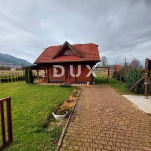 OTOČAC, LIČKO LEŠČE - Idilična kuća s bazenom