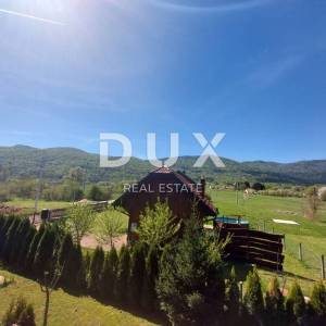 OTOČAC, LIČKO LEŠČE - Kuća u prirodi s bazenom