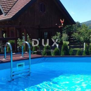 OTOČAC, LIČKO LEŠČE - Kuća u prirodi s bazenom