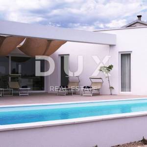 OTOK KRK, LINARDIĆI - Luksuzna moderna prizemnica s bazenom i pogledom na more