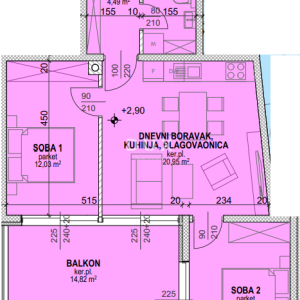 PAG, POVLJANA - PRILIKA! Novogradnja 200m od plaže! S5