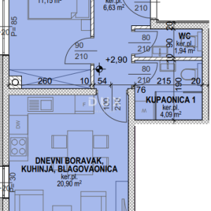 PAG, POVLJANA - PRILIKA! Novogradnja 200m od plaže! S4