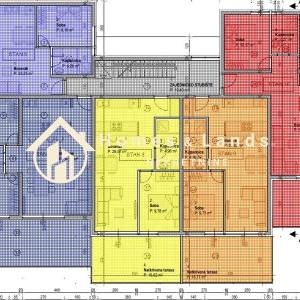 Pag,Povljana,2-soban stan 48,40m2 na 1katu s velikom terasom i PM