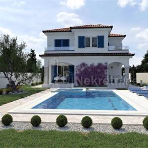 PAŠMAN,  GRAĐEVINSKO   647 m2 S PROJEKTOM I GRAĐEVINSKOM DOZVOLOM