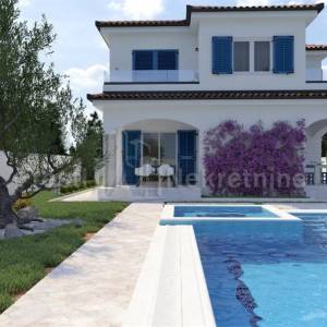 PAŠMAN,  GRAĐEVINSKO   647 m2 S PROJEKTOM I GRAĐEVINSKOM DOZVOLOM