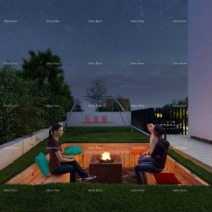 POREČ - Moderna dvojna kuća s dvorištem (Kuća A)