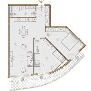 Poreč, stambeno poslovni objekt u gradnji sa apartmanima i podzemnim garažama