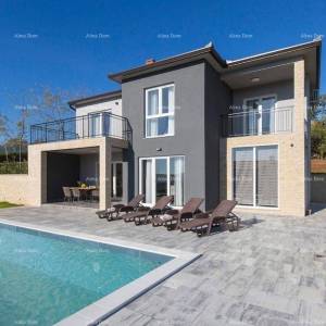 Prekrasna samostojeća kuća s bazenom u Raši, blizu mora!