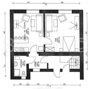 Prodaja, Donji grad, 4-soban stan, 3 apartmana, parking