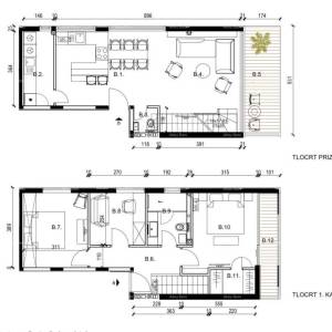 Prodaja dvoetažnog stana s parkirnim mjestom i vrtom, Rovinj! B1/B