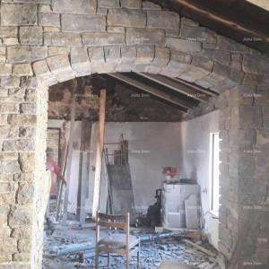 Prodaja kamene kuće u roh-bau fazi, Motovun!