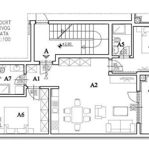 Prodaja - Moderan stan u novom  stambenom kompleksu u Šijani, Pula! F-A