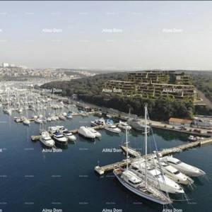 Prodaja modernih stanova u eksluzivnoj zgradi sa pogledom na marinu, Pula!