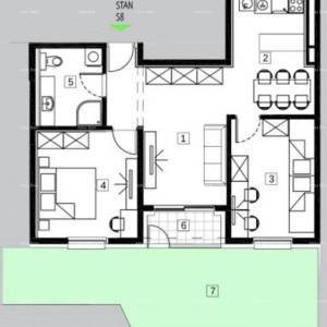 Prodaja moderno uređenog stana u novogradnji, Umag!