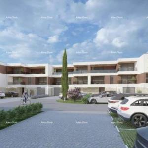 Prodaja-  stan u prizemlju, u novom stambenom kompleksu, Valdebek, Pula! Zg4 S1