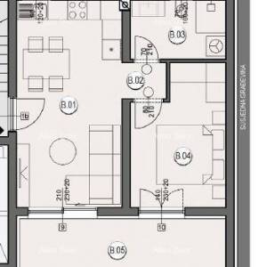 Prodaja stanova u izgradnji - novi stambeni kompleks, Pula!stan B zg A1