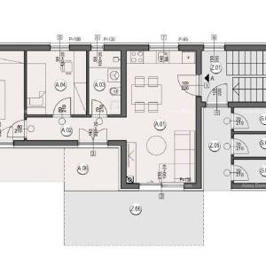 Prodaja stanova u izgradnji - novi stambeni kompleks, Pula!Stan A Zg A2