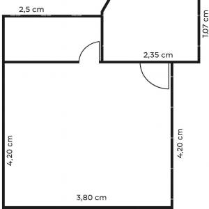 Prodaja - studio apartman s terasom, 800 m od mora, Barbariga!