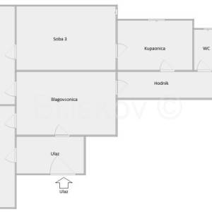 Prodaja,Črnomerec,četverosoban stan površine 135 m2 na 1.katu zgrade