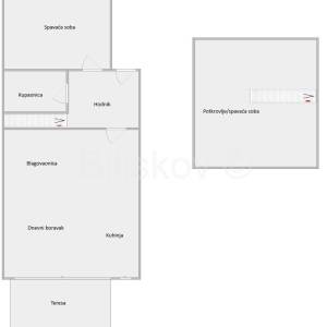 Prodaja,Velika Gorica,dvoetažni trosoban stan površine 70,90 m2    